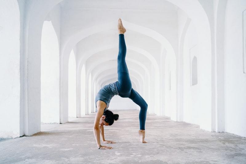 Yoga clothing and wellness lifestyle