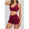 Custom Yoga bra|Wholesale Nude Yoga Bra, Elegant and Beautiful Back, High-End Sports Bra