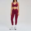 Custom Yoga Sets|Wholesale high-end yoga set featuring a form-fitting design and  open-back detail