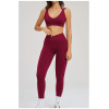 Custom Yoga Sets|Wholesale high-end yoga set featuring a form-fitting design and  open-back detail