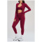 Custom Yoga Sets|Wholesale Women's Zip-Up Casual Fitness Set (Suitable for Outdoor Cycling)