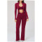 Custom Yoga Sets|Wholesale Zip-up sportswear set – casual, suitable for outdoor running and cycling