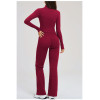 Custom Yoga Sets|Wholesale Zip-up sportswear set – casual, suitable for outdoor running and cycling