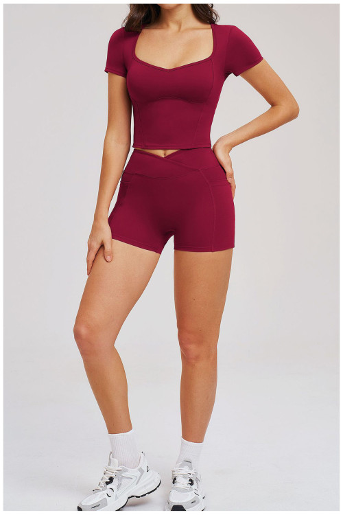 Custom Yoga Sets|Wholesale Stylish and fitted casual yoga and outdoor activewear set