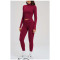 Custom Yoga Sets|Wholesale Women Zippered Yoga Set –Form-fitting Activewear for Fitness and Outdoor