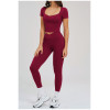 Custom Yoga Sets|Wholesale Spring Yoga Set Form-Fitting Naked-Feel Fabric Suitable for Outdoors