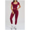 Custom Yoga Sets|Wholesale Spring Yoga Set Form-Fitting Naked-Feel Fabric Suitable for Outdoors