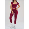 Custom Yoga Sets|Wholesale Spring Yoga Set Form-Fitting Naked-Feel Fabric Suitable for Outdoors