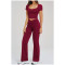Custom Yoga Sets|Wholesale Stylish, form-fitting yoga set for outdoor running and exercise