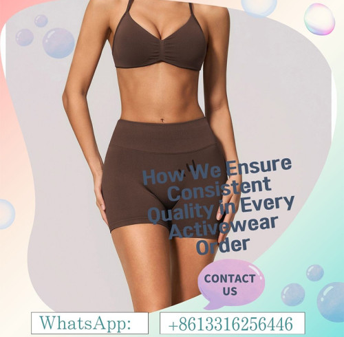 How We Ensure Consistent Quality in Every Activewear Order？