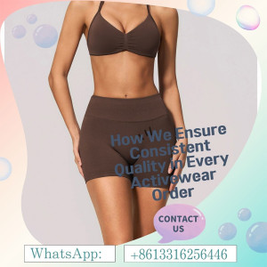 How We Ensure Consistent Quality in Every Activewear Order?