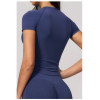 Custom yoga tops | Wholesale Seamless sports short-sleeved slimming quick-drying and highly elastic