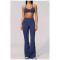 Custom yoga leggings|Wholesale Seamless flared leggings - tummy control high waist slimming