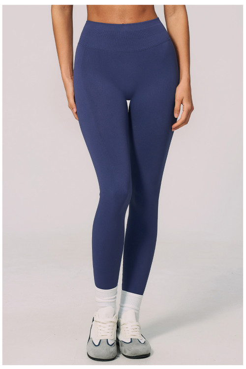 Custom yoga leggings|Wholesale Seamless high-waisted yoga pants for tummy control hip lift running
