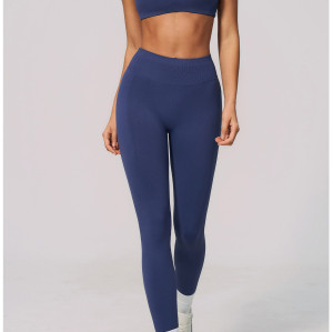 Custom yoga leggings|Wholesale Seamless high-waisted yoga pants for tummy control hip lift running