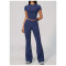 Custom Yoga Sets|Wholesale New women's fitness outfit set tight-fitting high-elasticity quick-dry