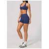 Custom Yoga Sets|Wholesale Seamless women's halter neck, high waist, and tummy control tracksuit