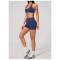 Custom Yoga Sets|Wholesale Seamless women's halter neck, high waist, and tummy control tracksuit