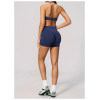 Custom Yoga Sets|Wholesale Seamless women's halter neck, high waist, and tummy control tracksuit