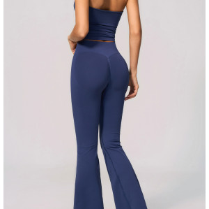Custom Yoga Sets|Wholesale Seamless high-elastic yoga wear round neck short sleeves high waist