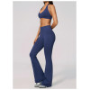 Custom Yoga Sets|Wholesale Seamless high-elastic yoga wear round neck short sleeves high waist