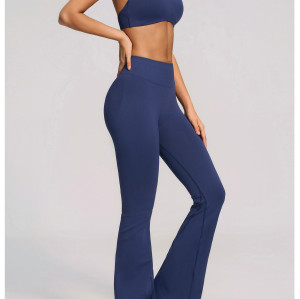 Custom Yoga Sets|Wholesale Seamless high-elastic yoga wear round neck short sleeves high waist