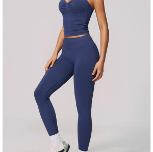 Custom Yoga Sets|Wholesale High-Waisted Running Dress with High-End Look that Lifts Hips and Slims