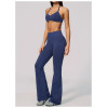 Custom Yoga Sets|Wholesale Fitness outfit set with thin straps and halter neck for quick-drying