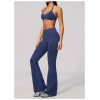 Custom Yoga Sets|Wholesale Fitness outfit set with thin straps and halter neck for quick-drying