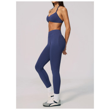 Custom Yoga Sets|Wholesale Seamless Yoga Set for Exercise Fitness Back Enhancement and High Waist