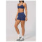 Custom Yoga Sets|Wholesale Lycra seamless yoga suit for women backless halter neck and quick-drying