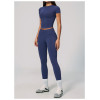 Custom Yoga Sets|Wholesale Lycra seamless yoga suit for women backless halter neck and quick-drying
