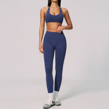 Custom Yoga Sets|Wholesale New seamless yoga suit for women, high elasticity and 3D