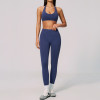 Custom Yoga Sets|Wholesale New seamless yoga suit for women, high elasticity and 3D