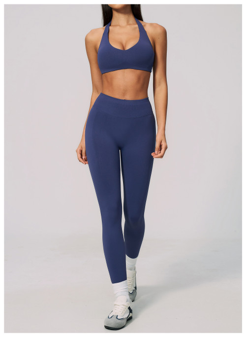 Custom Yoga Sets|Wholesale New seamless yoga suit for women, high elasticity and 3D