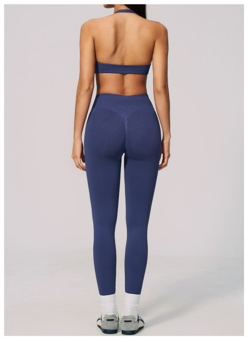 Custom Yoga Sets|Wholesale New seamless yoga suit for women, high elasticity and 3D