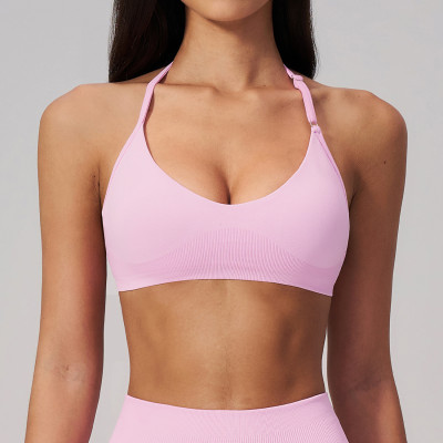Custom Yoga bra|Wholesale Yoga top, shockproof, quick-drying, fitness bra with beautiful back