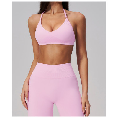 Custom Yoga bra|Wholesale Yoga top, shockproof, quick-drying, fitness bra with beautiful back