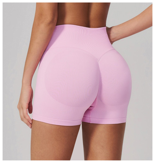Custom Sports Shorts|Wholesale New high-waisted yoga shorts for lifting hips and cycling.