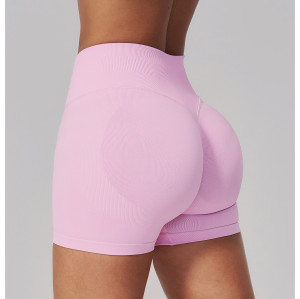Custom Sports Shorts|Wholesale New high-waisted yoga shorts for lifting hips and cycling.