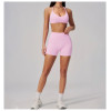 Custom Sports Shorts|Wholesale New high-waisted yoga shorts for lifting hips and cycling.