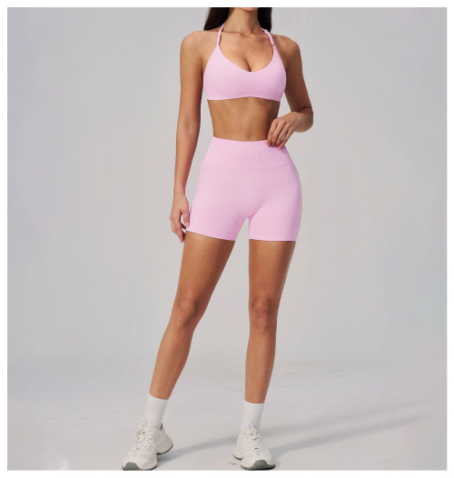 Custom Sports Shorts|Wholesale New high-waisted yoga shorts for lifting hips and cycling.