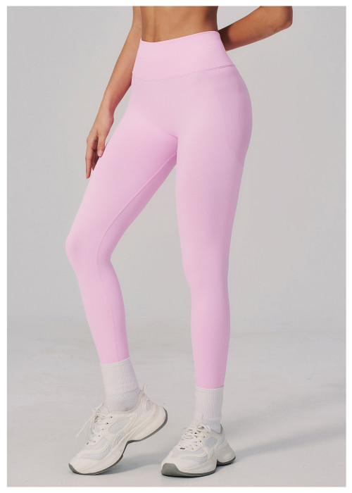 Custom yoga leggings|Wholesale Seamless yoga pants for fitness high-waisted and elasticity