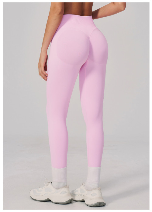 Custom yoga leggings|Wholesale Seamless yoga pants for fitness high-waisted and elasticity