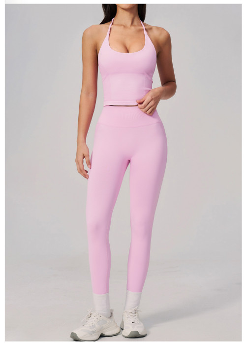 Custom yoga leggings|Wholesale Seamless yoga pants for fitness high-waisted and elasticity