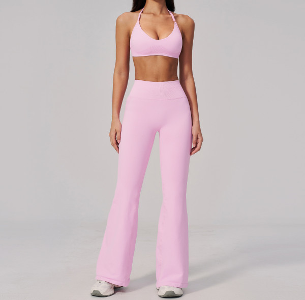 Custom Yoga Sets|Wholesale Seamless Yoga Suit for Women Beautiful Back Outdoor Sports Quick-Drying
