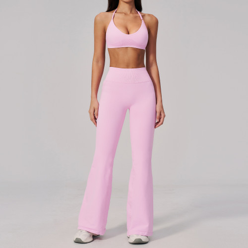 Custom Yoga Sets|Wholesale Seamless Yoga Suit for Women Beautiful Back Outdoor Sports Quick-Drying