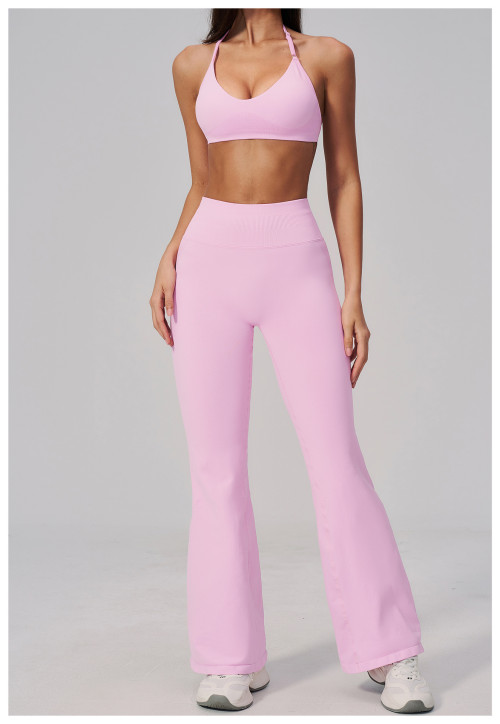 Custom Yoga Sets|Wholesale Seamless Yoga Suit for Women Beautiful Back Outdoor Sports Quick-Drying