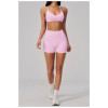 Custom Yoga Sets|Wholesale New yoga outfit set for women slim and shaping for peach-shaped bottom
