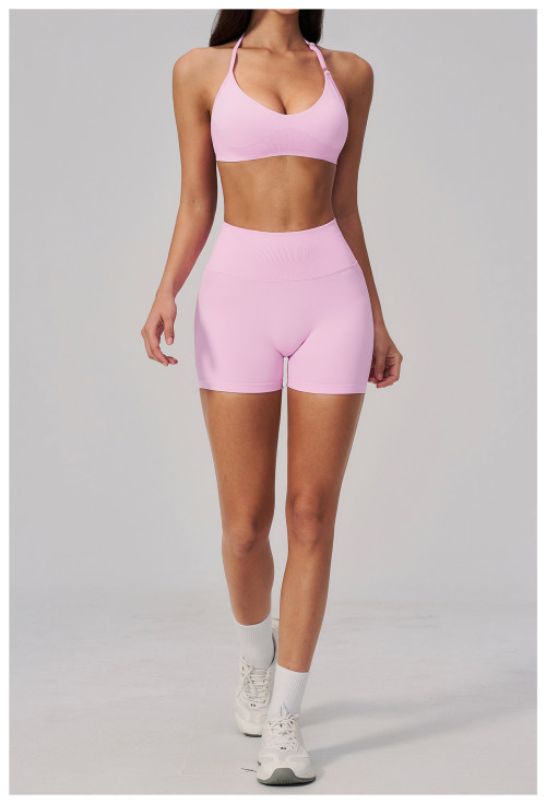 Custom Yoga Sets|Wholesale New yoga outfit set for women slim and shaping for peach-shaped bottom